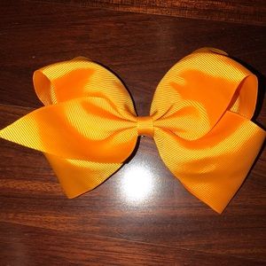 Classic Oversized Grosgrain Hair Bow - French Clip